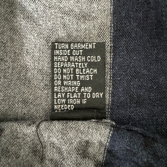 Leopard Print Women's Sweater - Gray and Black Foxcroft Sz S - Picture 6 of 8